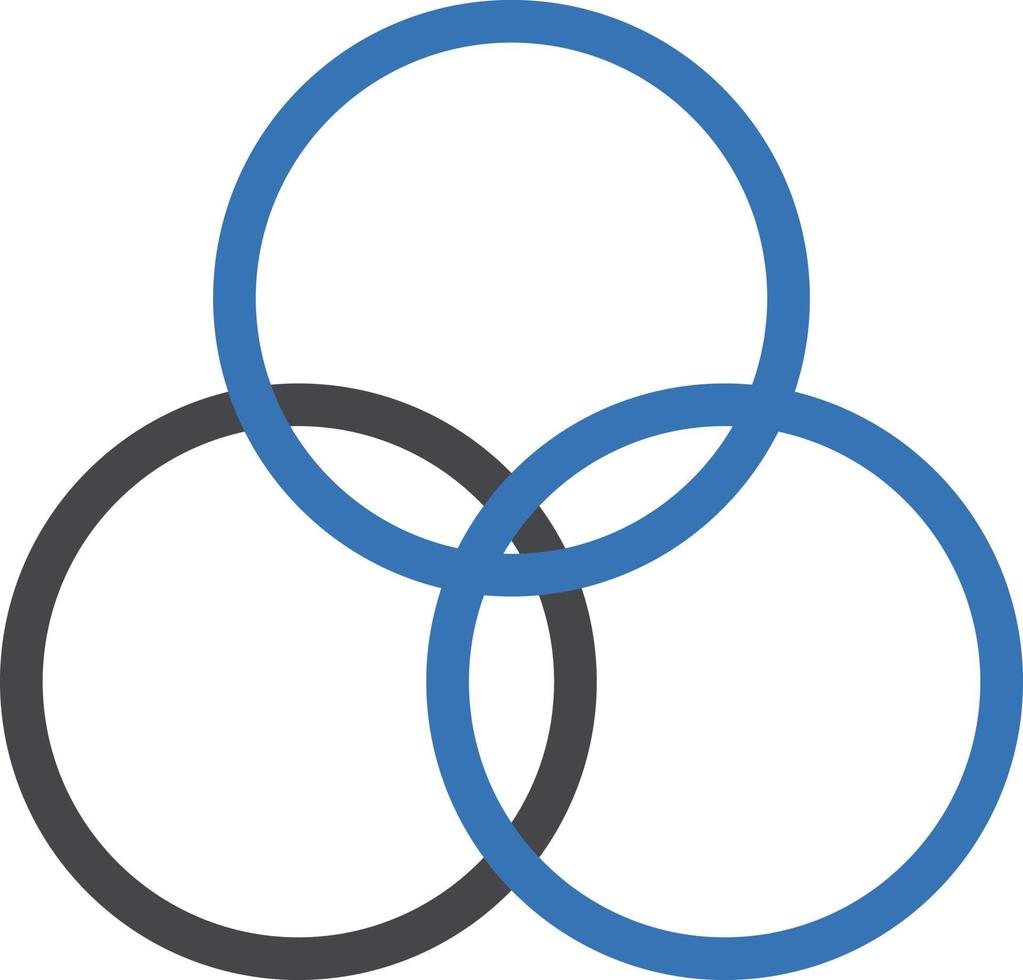anelli illustrazione vettoriale su uno sfondo simboli di qualità premium. icone vettoriali per il concetto e la progettazione grafica.