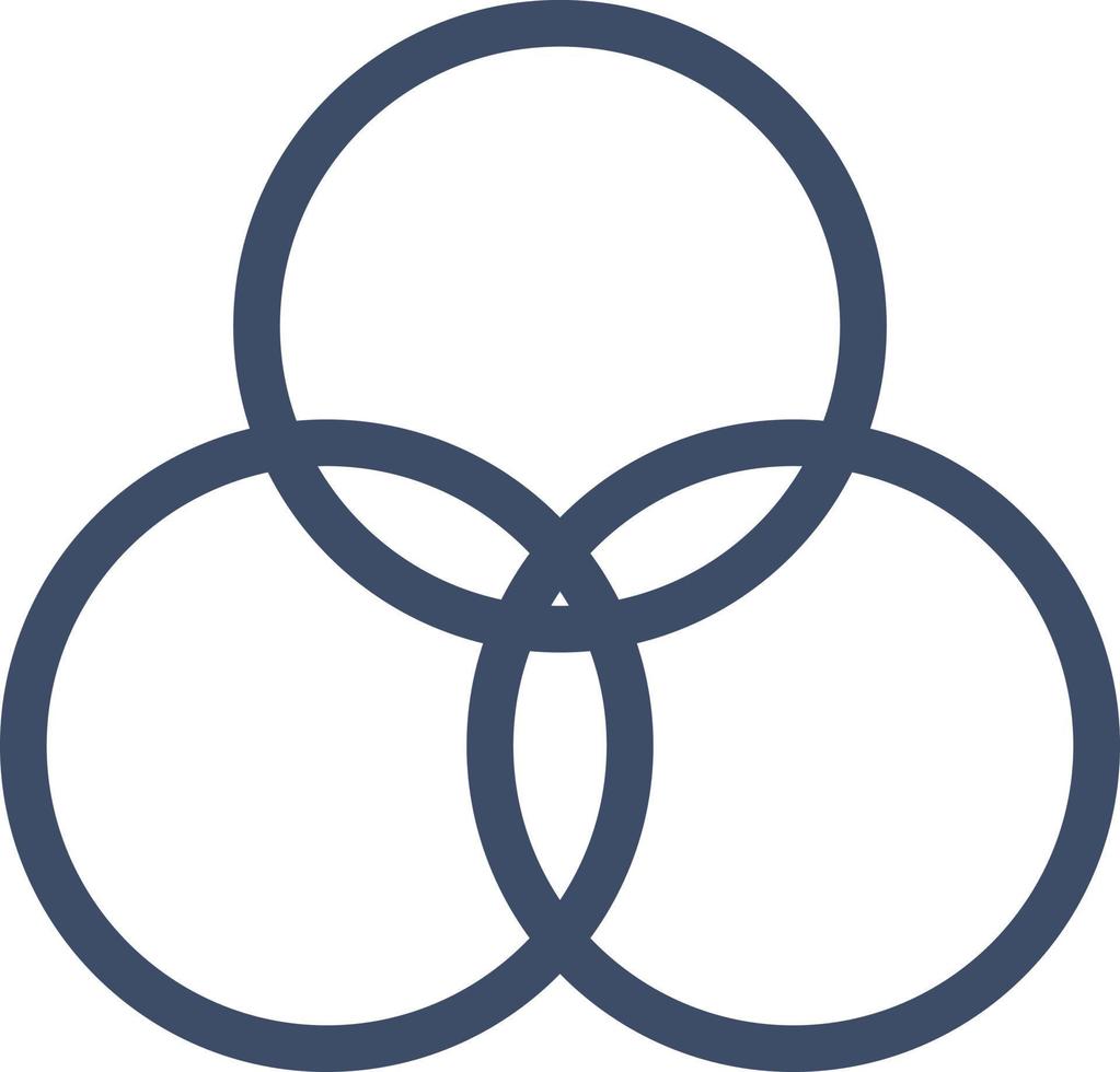 anelli illustrazione vettoriale su uno sfondo simboli di qualità premium. icone vettoriali per il concetto e la progettazione grafica.