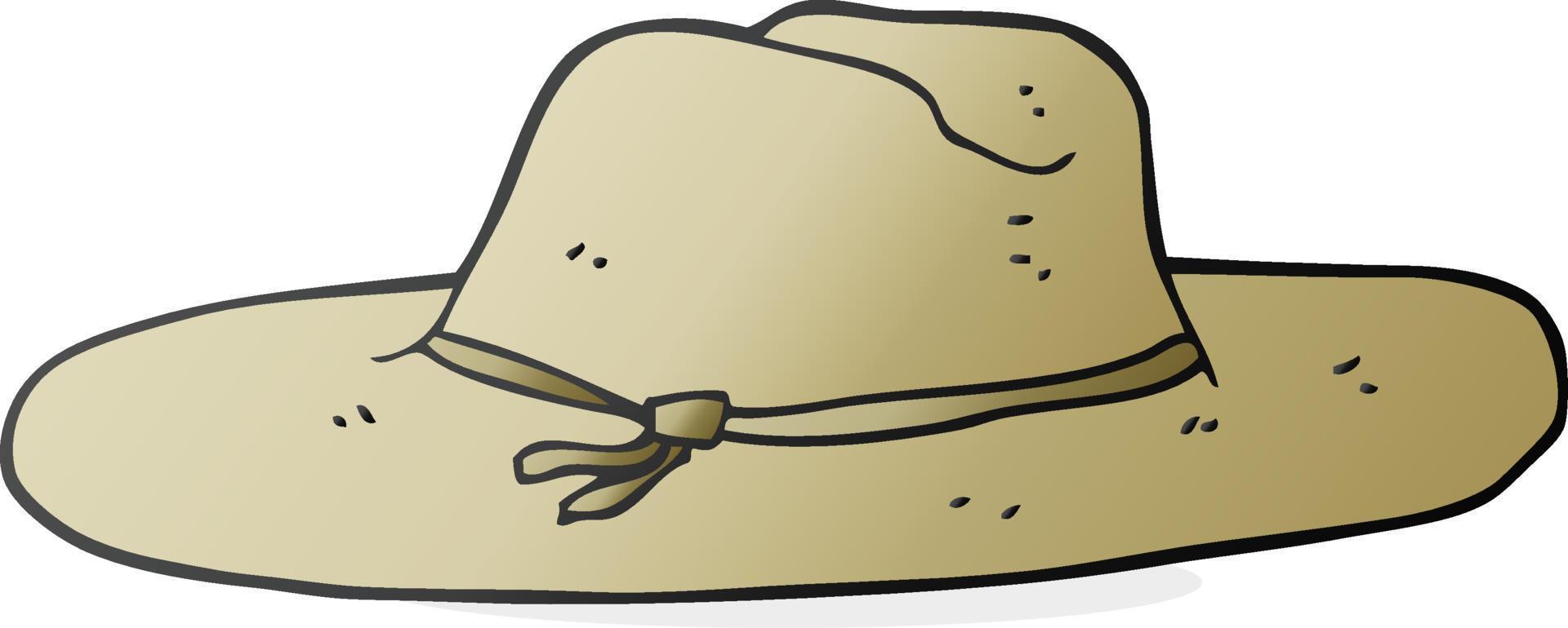 scarabocchio personaggio cartone animato cappello vettore