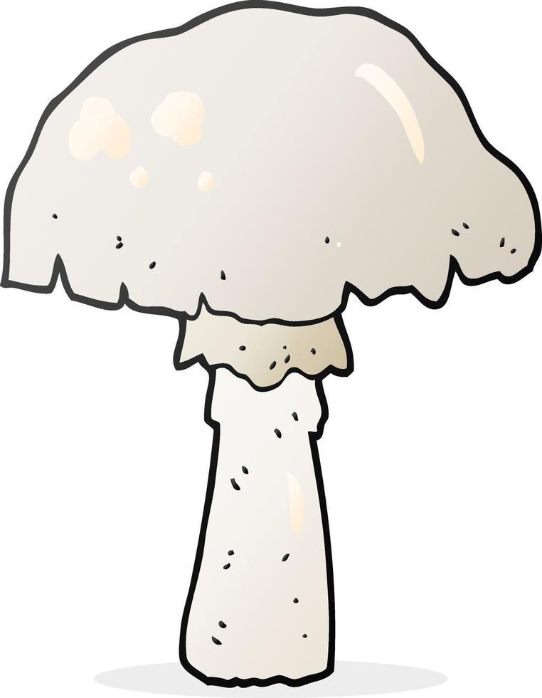 scarabocchio personaggio cartone animato fungo vettore