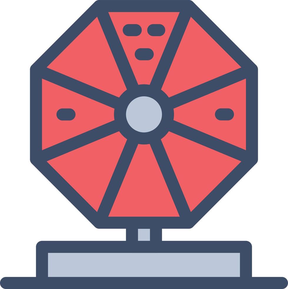 roulette macchina vettore illustrazione su un' sfondo.premio qualità simboli.vettore icone per concetto e grafico design.