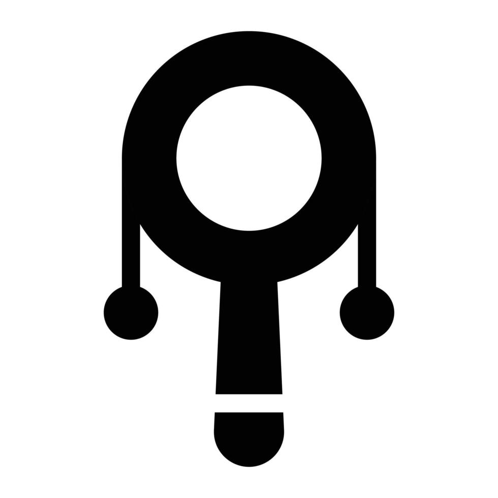 illustrazione vettoriale di sonaglio su uno sfondo. simboli di qualità premium. icone vettoriali per il concetto e la progettazione grafica.