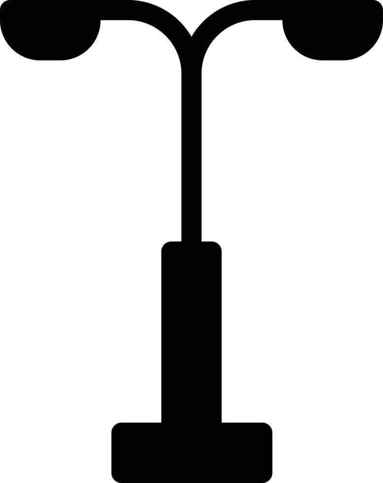 illustrazione vettoriale di lampione stradale su uno sfondo. simboli di qualità premium. icone vettoriali per il concetto e la progettazione grafica.