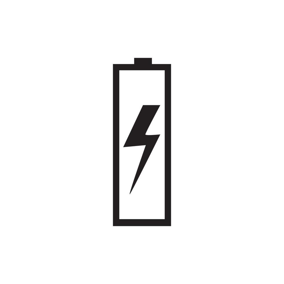 icona di carica della batteria vettore