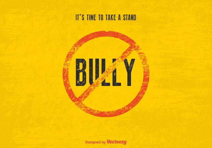 Vector gratuito Stop Bully Sign