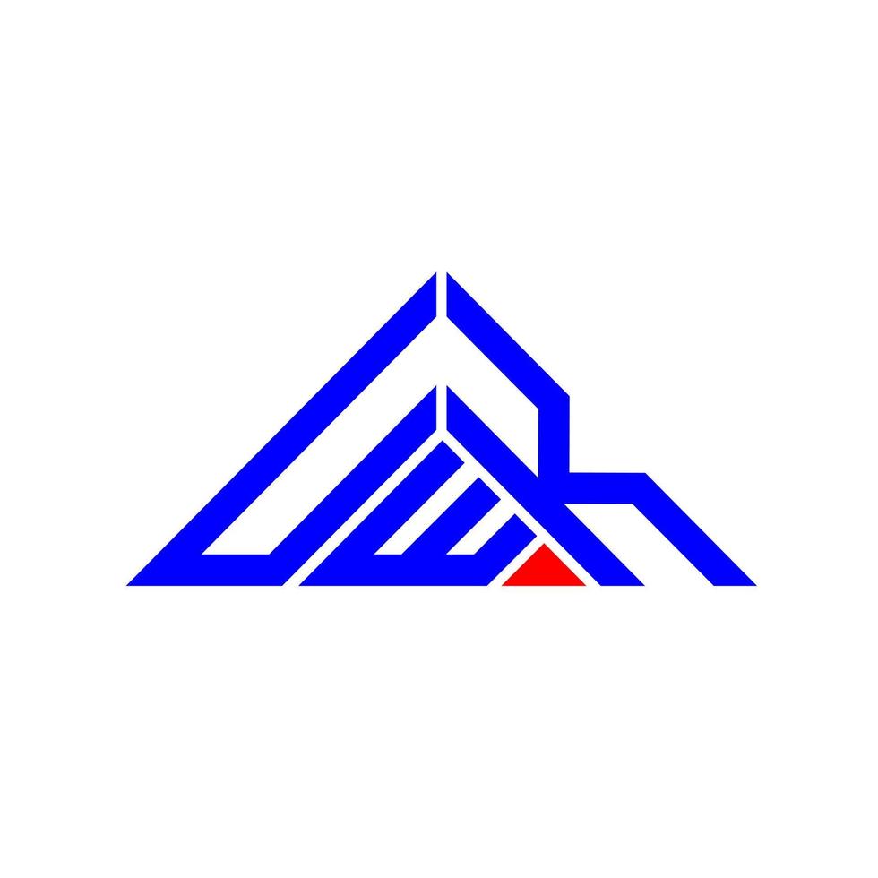 vabbè lettera logo creativo design con vettore grafico, vabbè semplice e moderno logo nel triangolo forma.