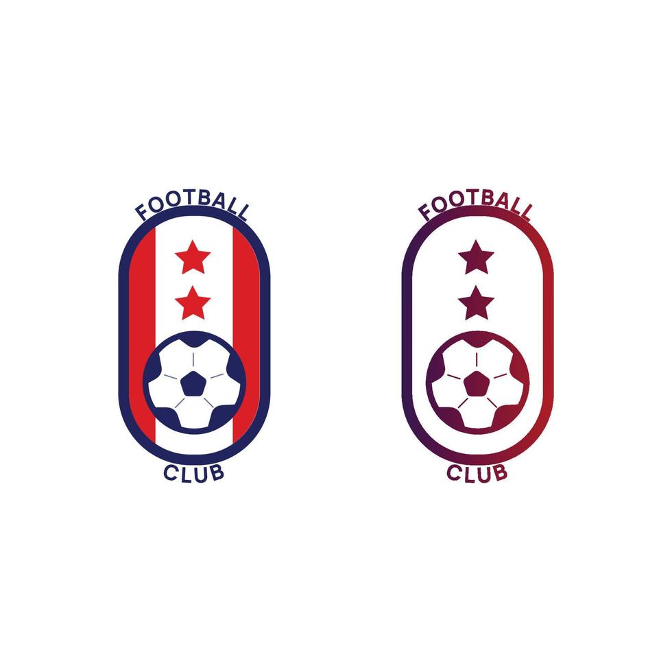 calcio logo collezione 2 vettore