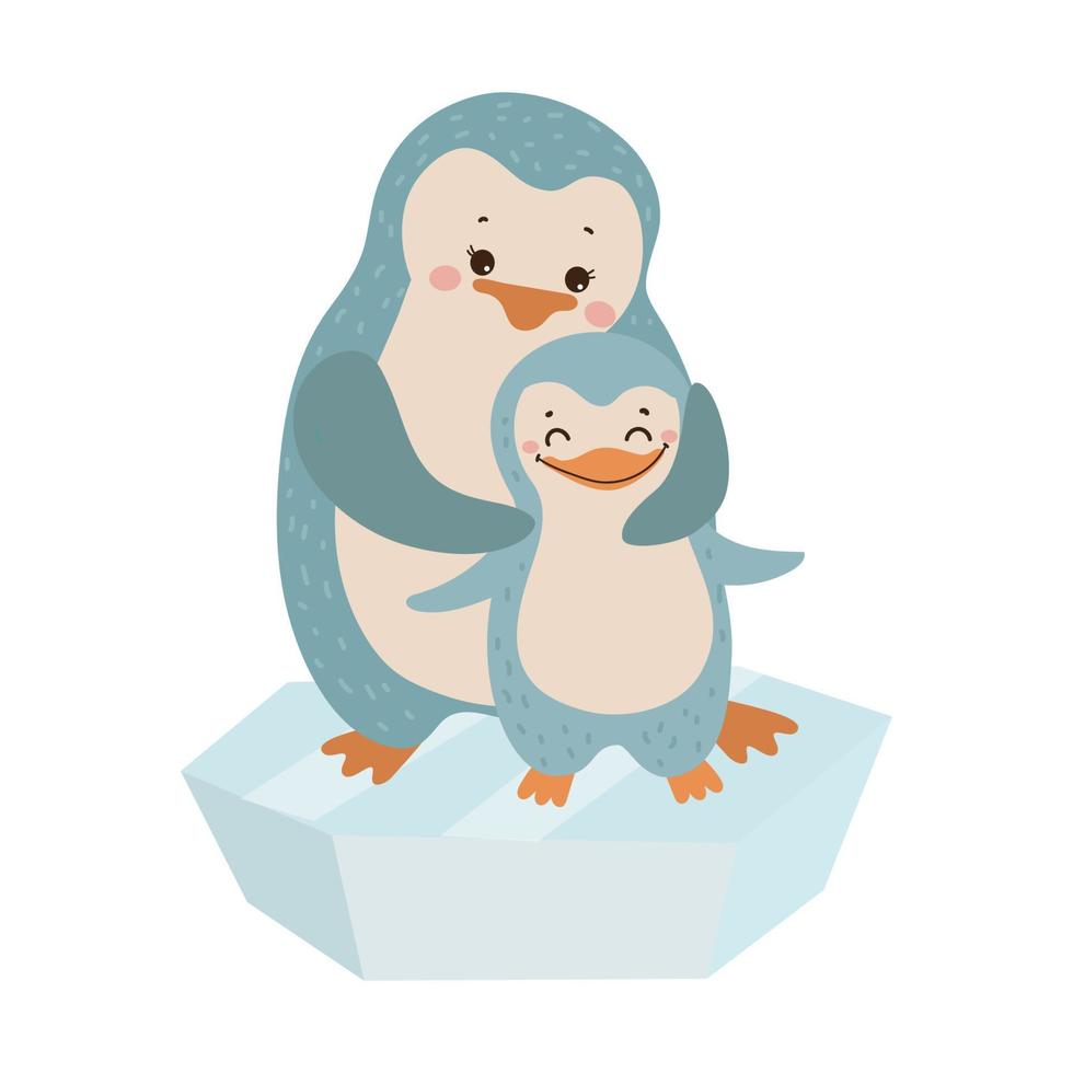 vettore illustratore di pinguino