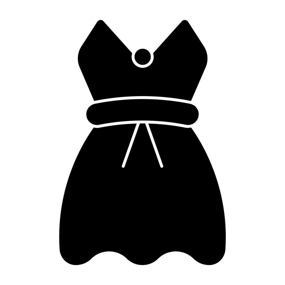un' Perfetto design icona di festa vestito vettore