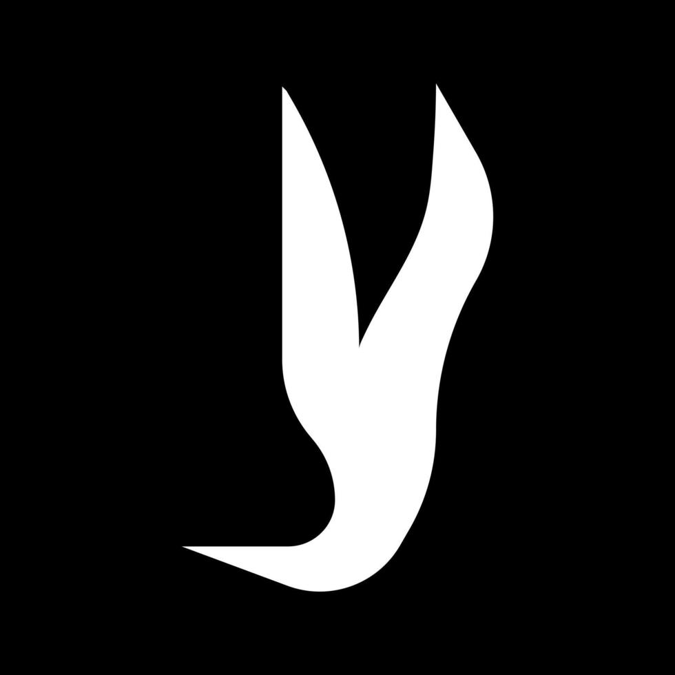 lettera y logo design. il branding identità aziendale vettore y icona e logo.