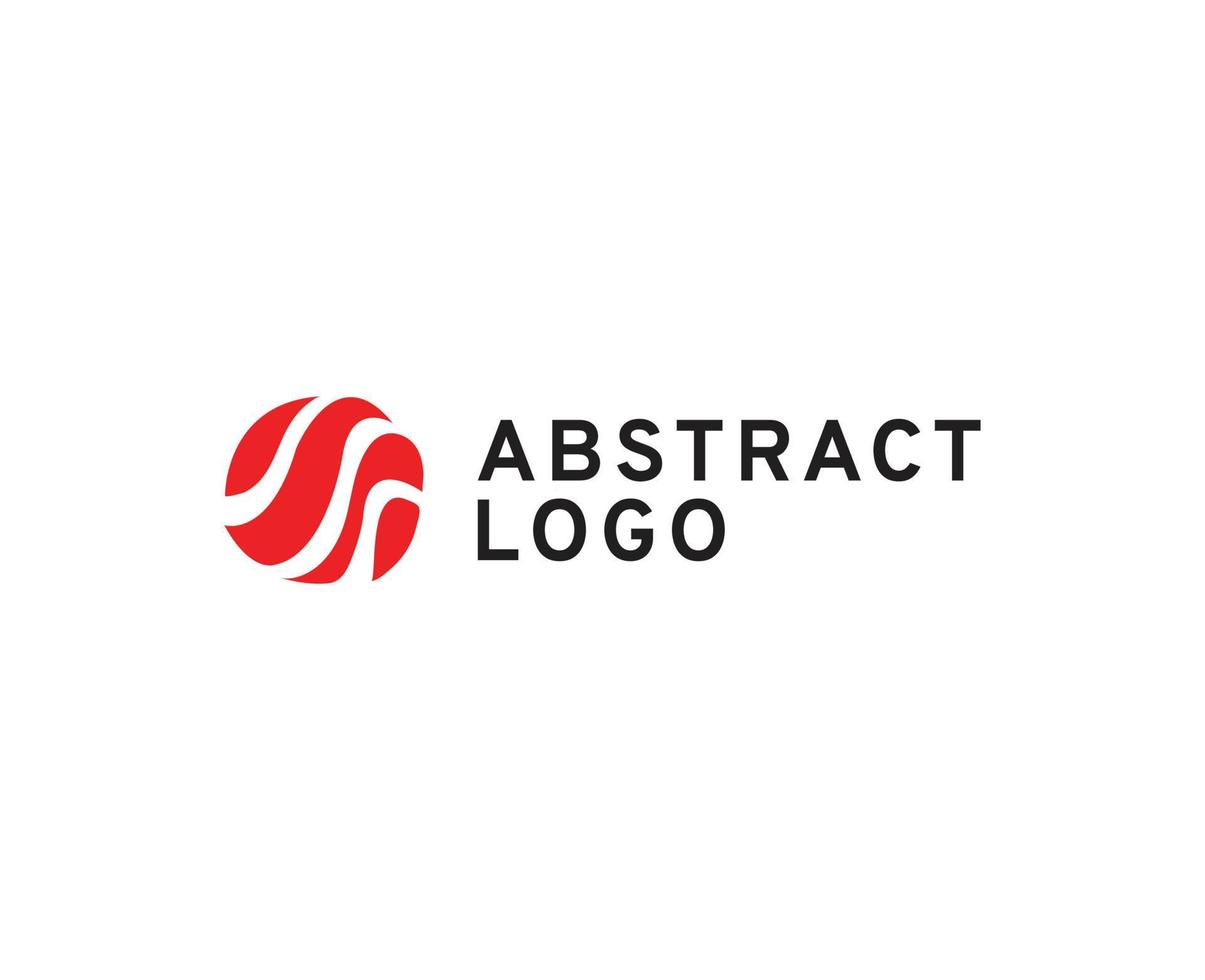 astratto logo design gratuito vettore