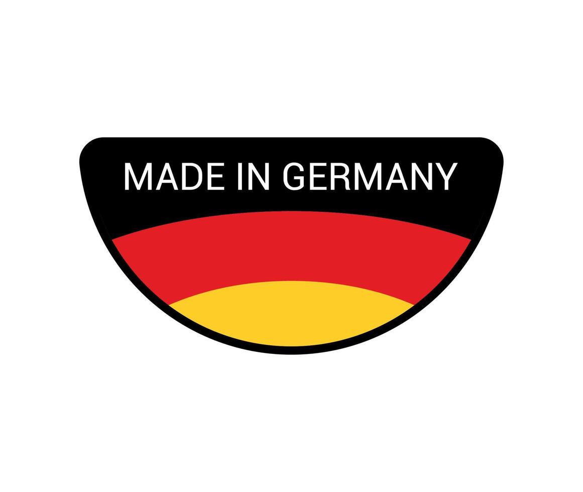etichetta di fatto nel Germania vettore