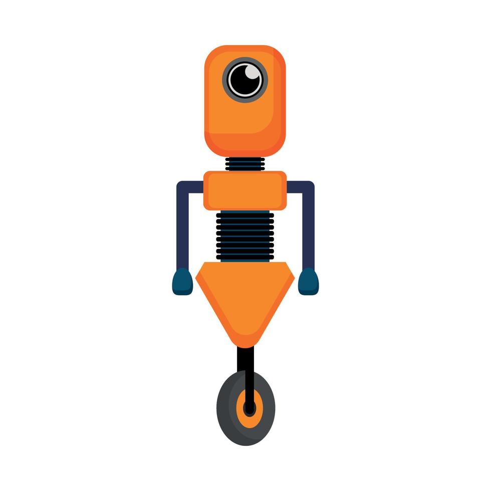 vettore illustratore di fantastico robot