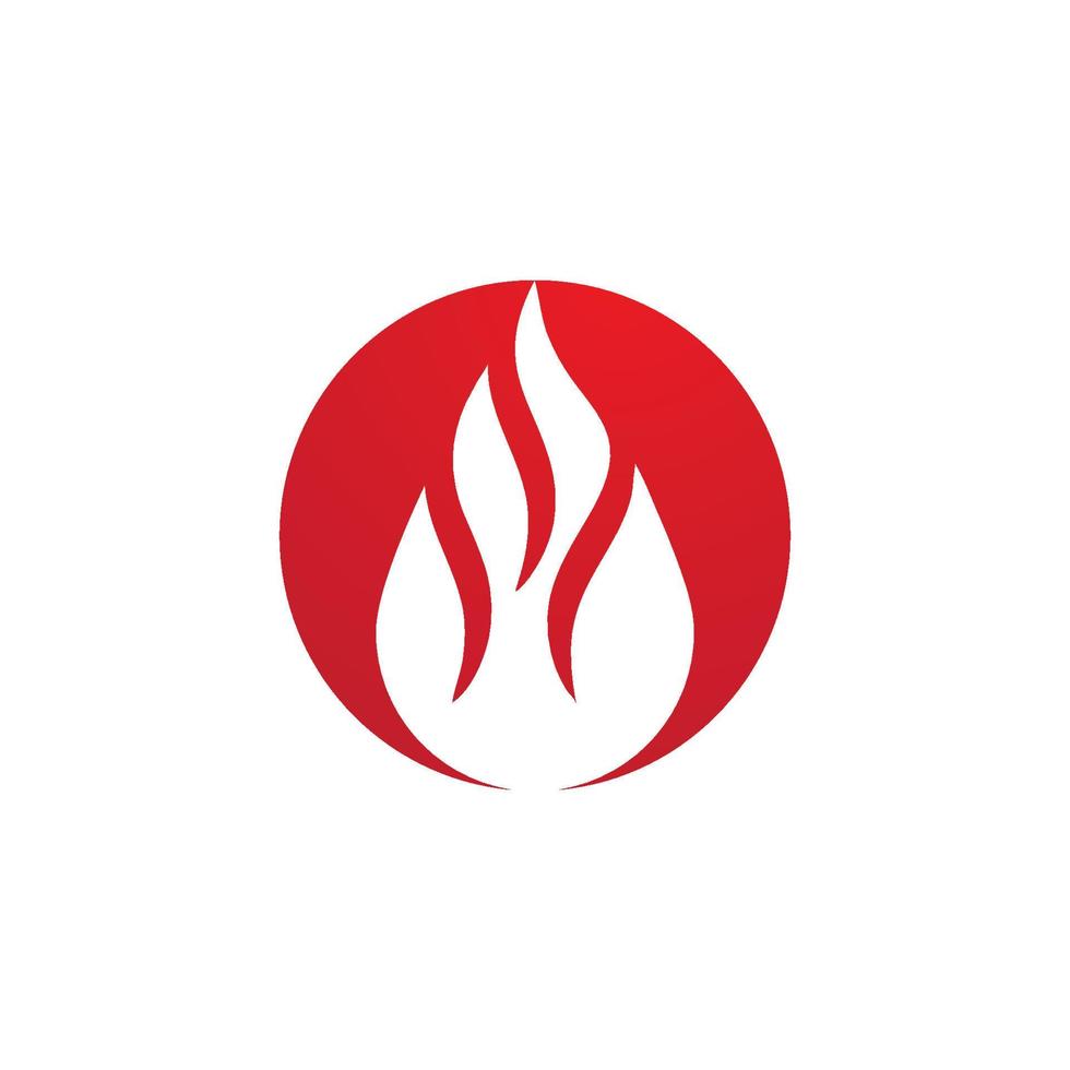 fuoco fiamma logo vettore