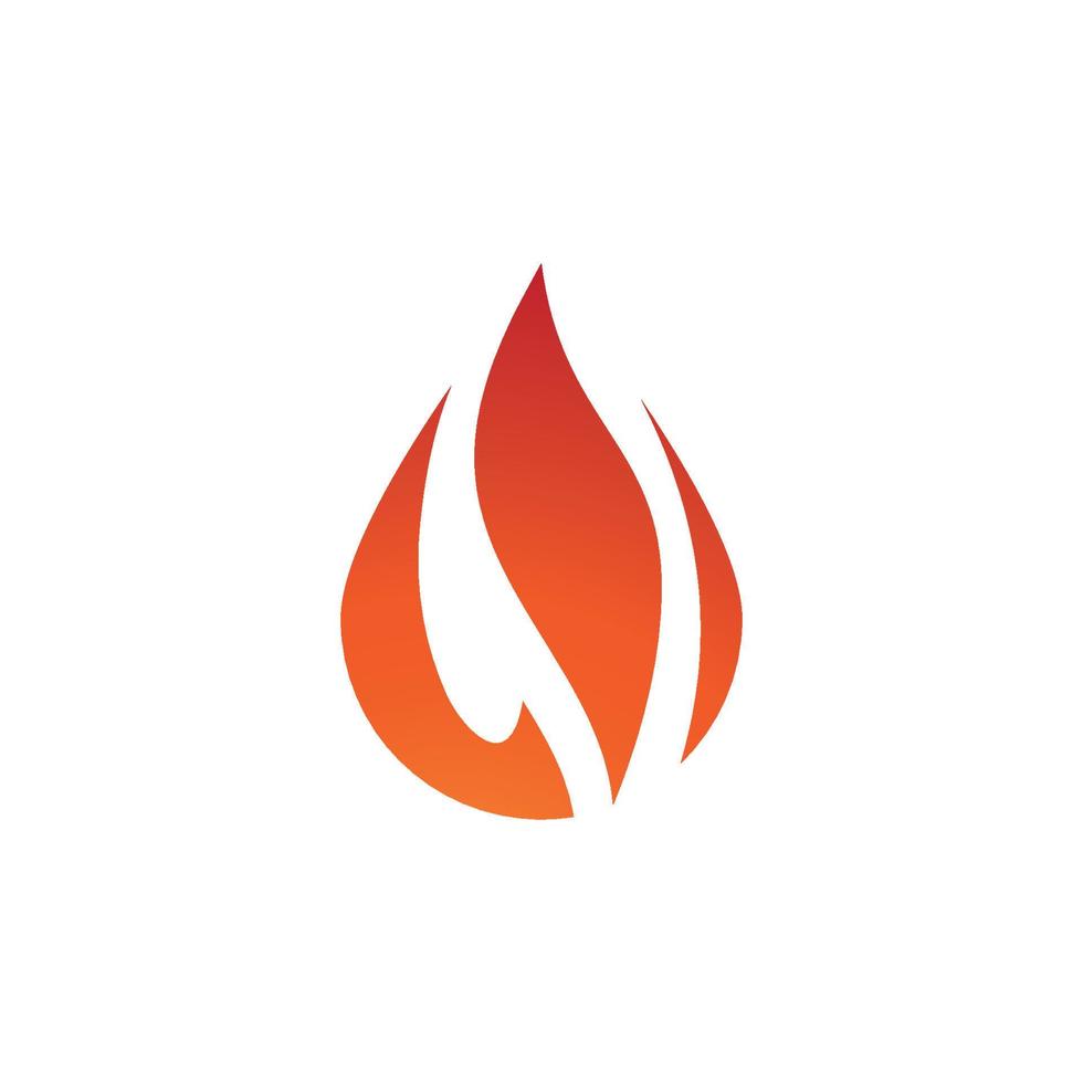 fuoco fiamma logo vettore