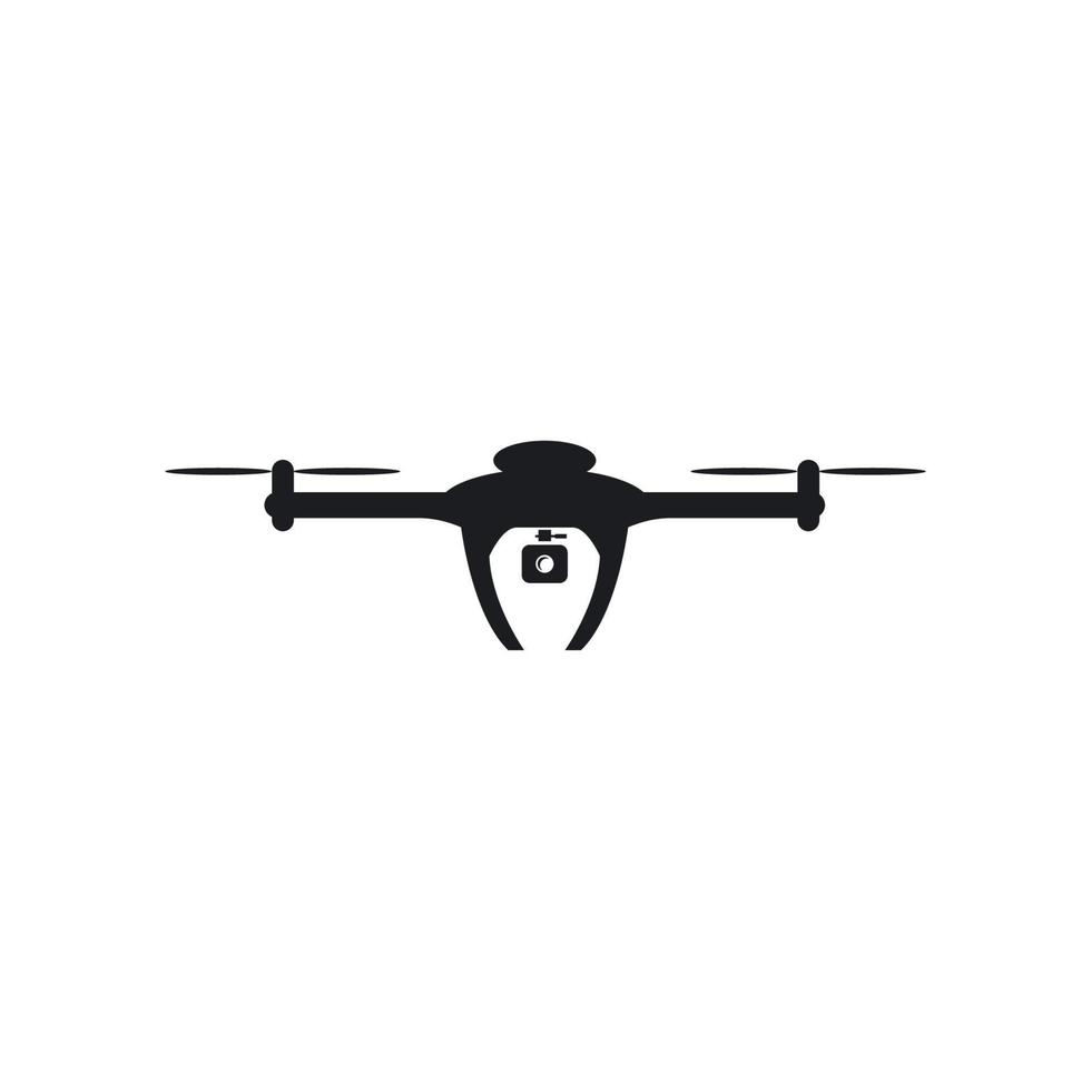 vettore logo drone