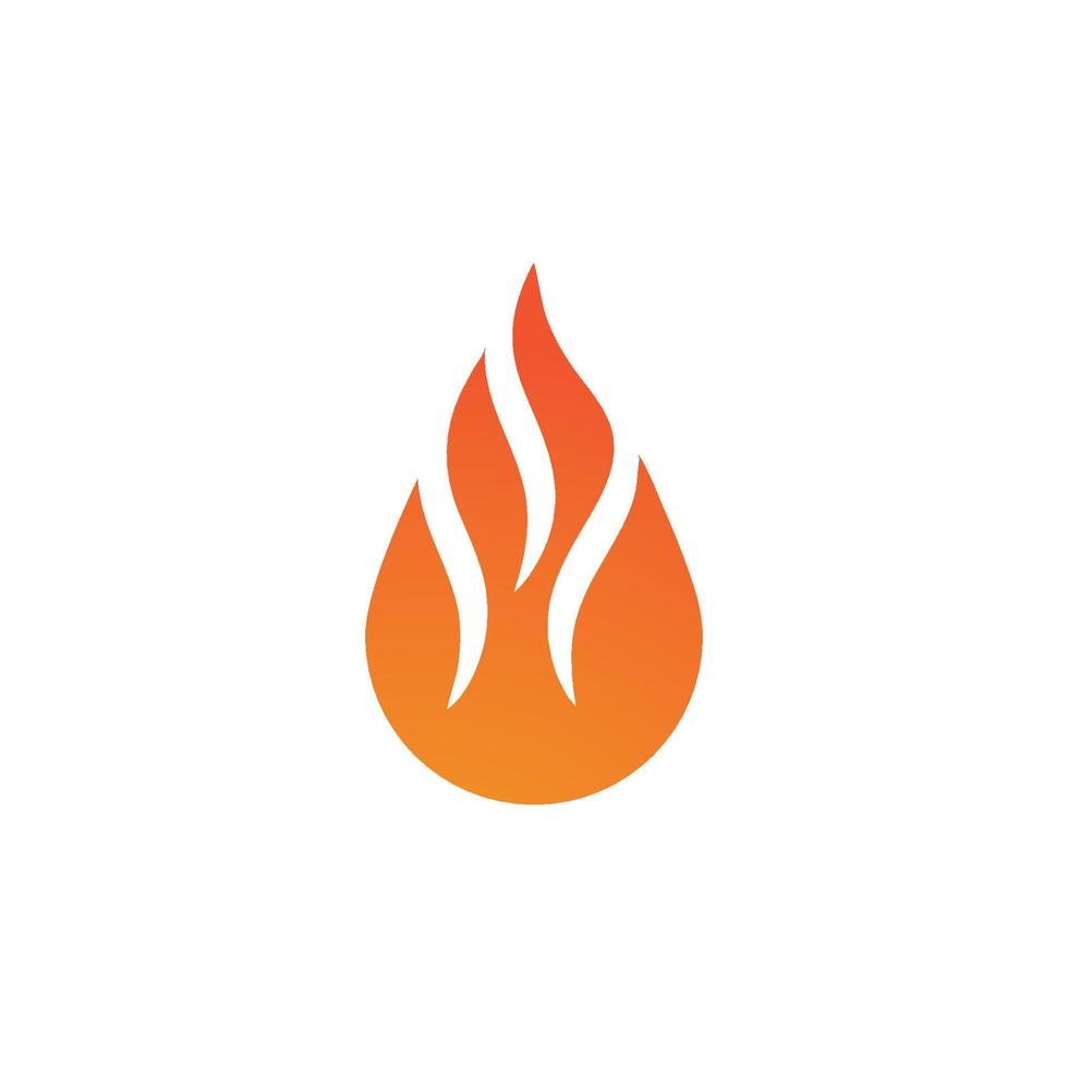 fuoco fiamma logo vettore