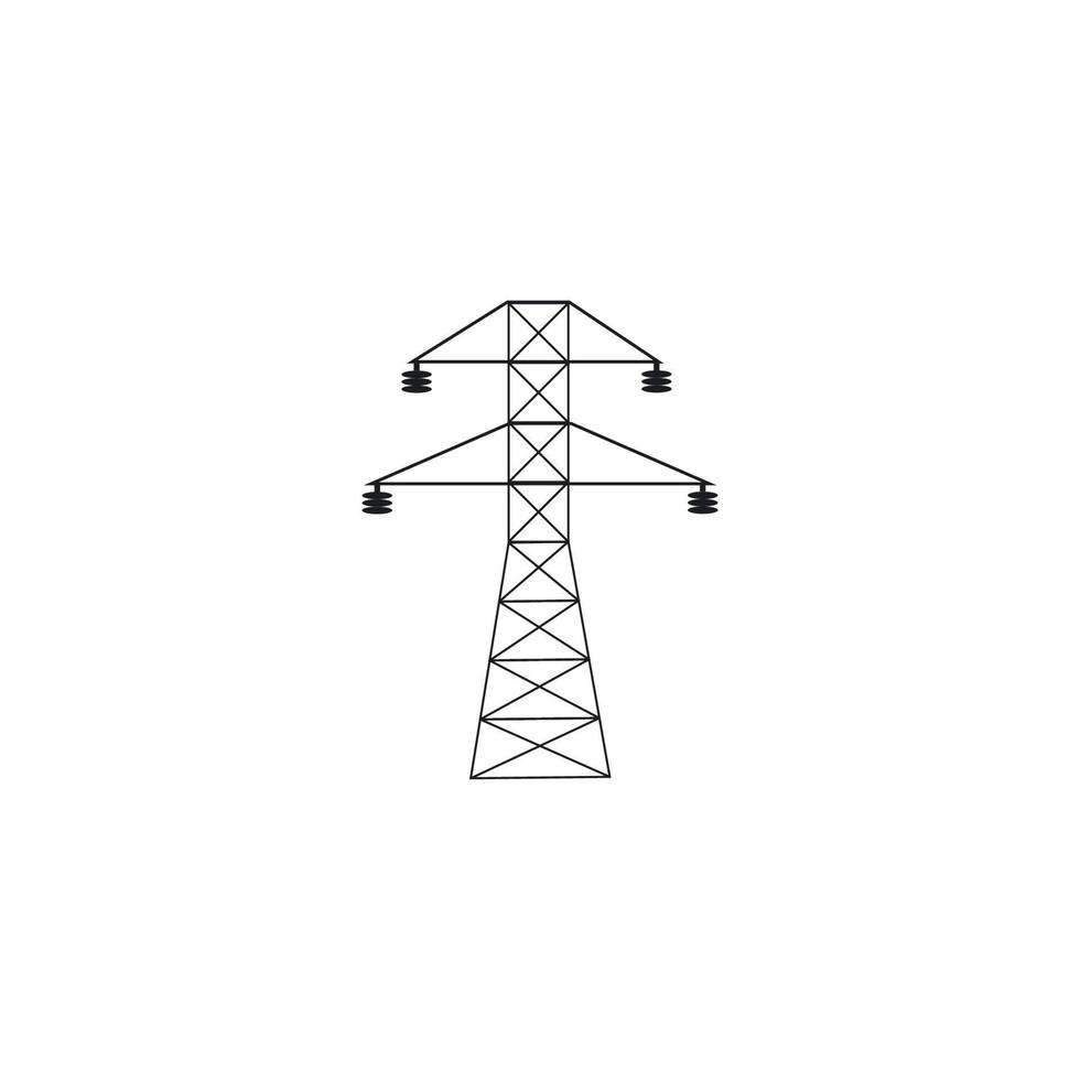 elettrico Torre logo vettore