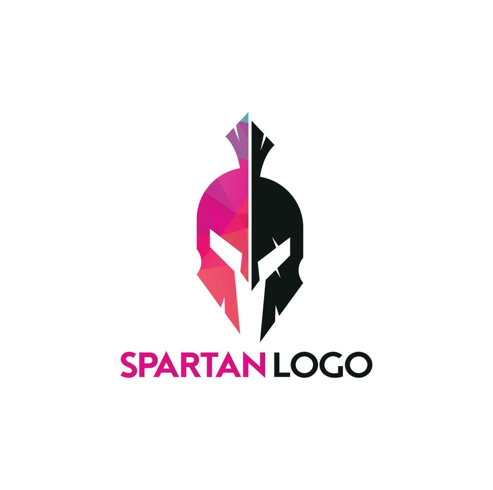 spartano logo. vecchio Vintage ▾ antiquariato spartano guerriero vettore design