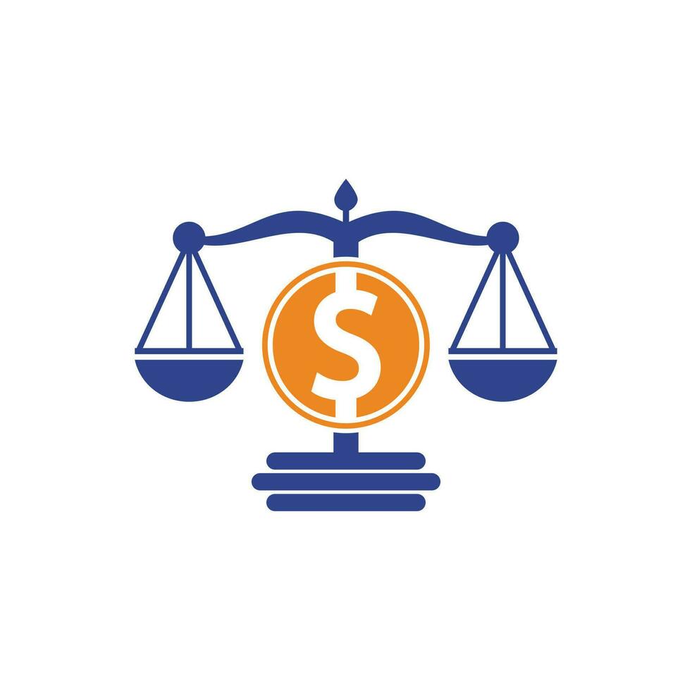 i soldi scala vettore logo design. finanza concetto. logotipo scala e dollaro simbolo icona.