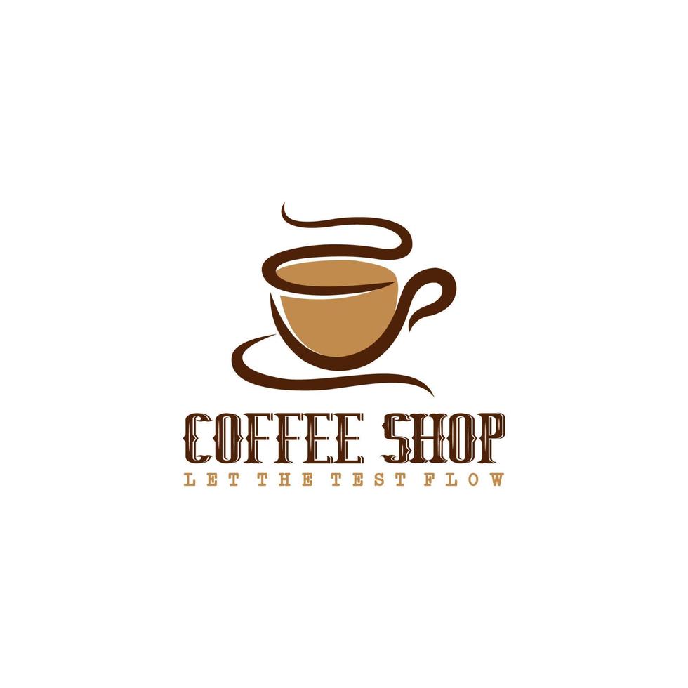 logo vettoriale caffetteria