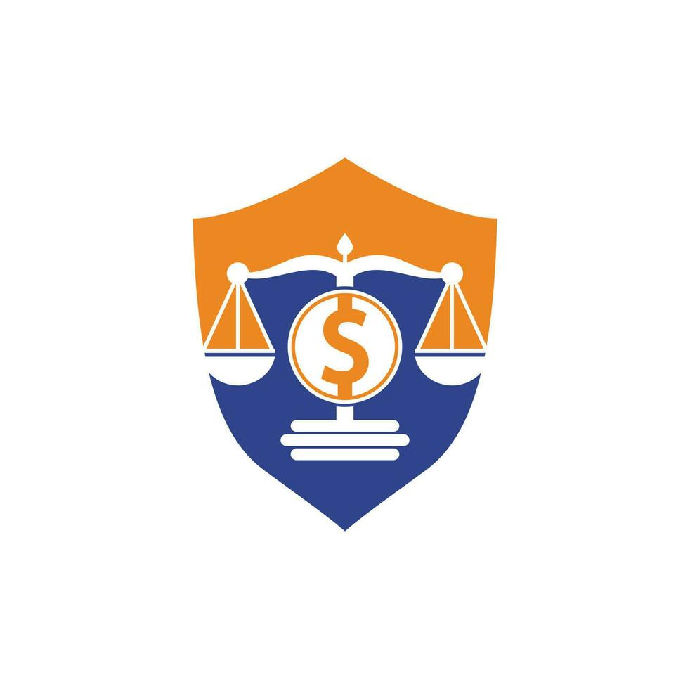 i soldi scala vettore logo design. finanza concetto. logotipo scala e dollaro simbolo icona.