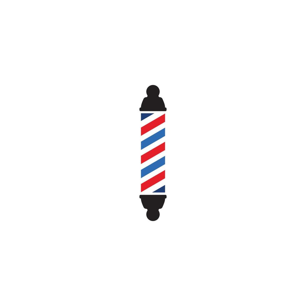 logo di progettazione dell'illustrazione di vettore dell'icona del negozio di barbiere