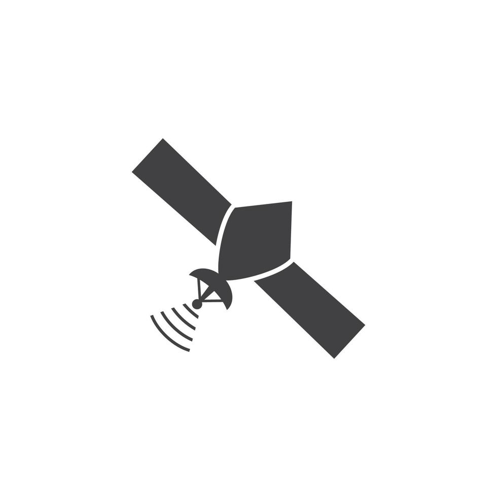 satelite icona vettore illustrazione design
