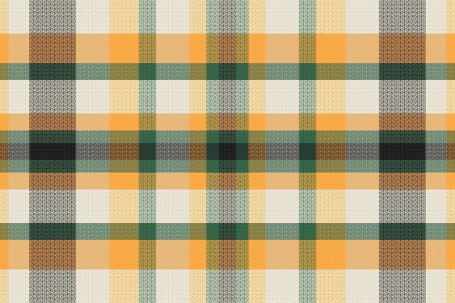 tartan o plaid Halloween colore modello. vettore