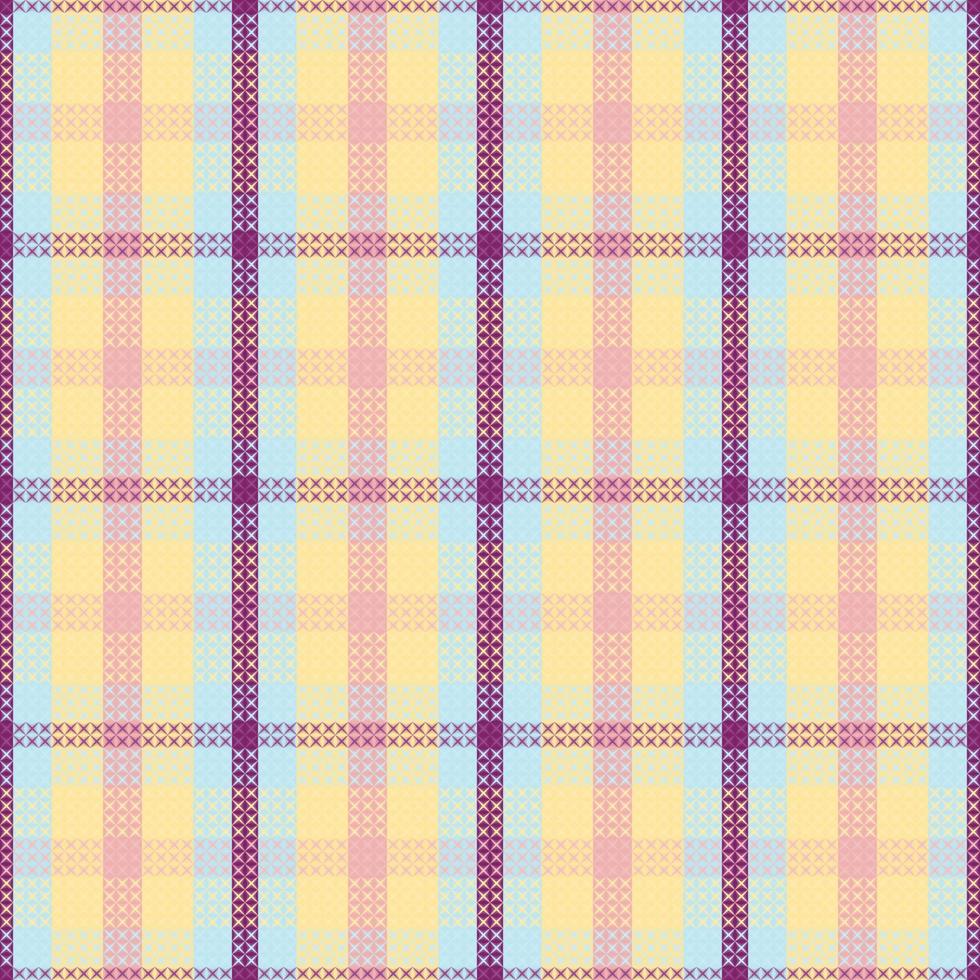 tartan o plaid retrò colore modello. vettore