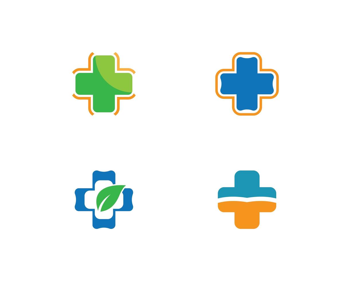 modello di icona logo medico vettore