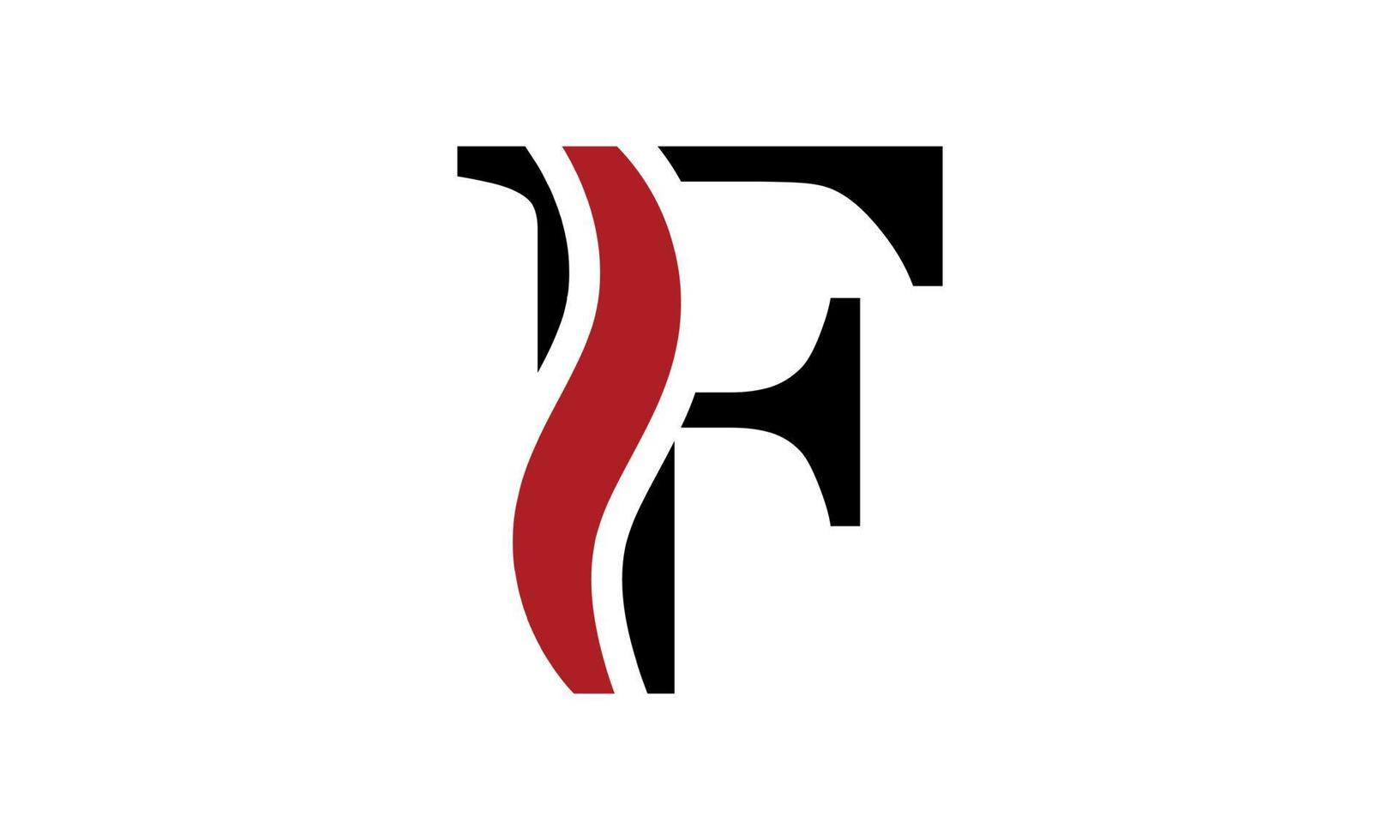 lettera f logo professionista vettore file professionista vettore