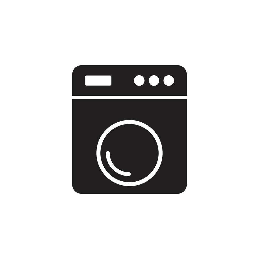 icona della lavatrice vettore
