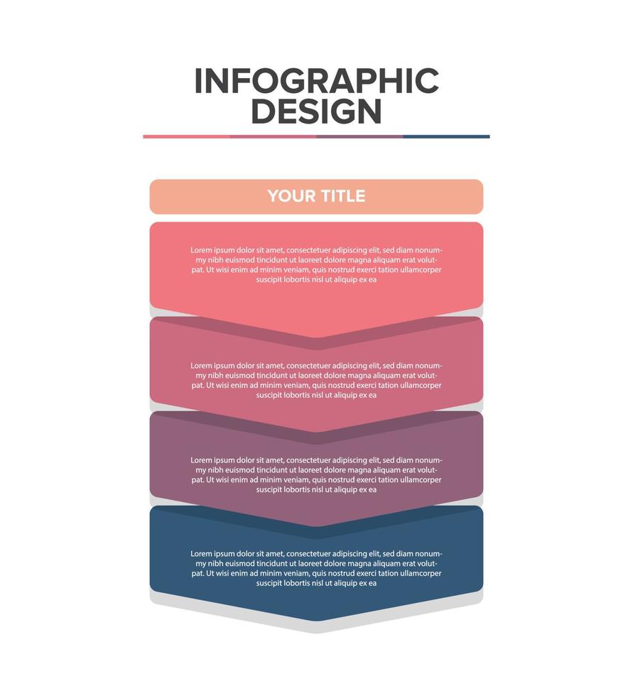 Infografica design per presentazione presa della corrente modello vettore