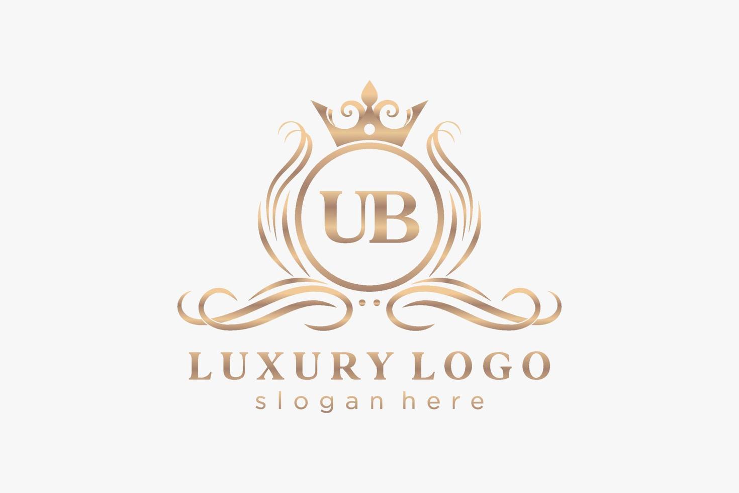 iniziale uc lettera reale lusso logo modello nel vettore arte per ristorante, regalità, boutique, bar, Hotel, araldico, gioielleria, moda e altro vettore illustrazione.