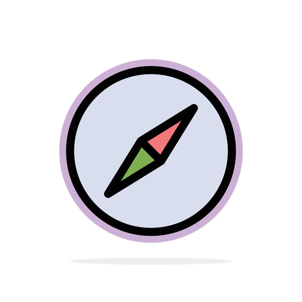 instagram bussola navigazione astratto cerchio sfondo piatto colore icona vettore