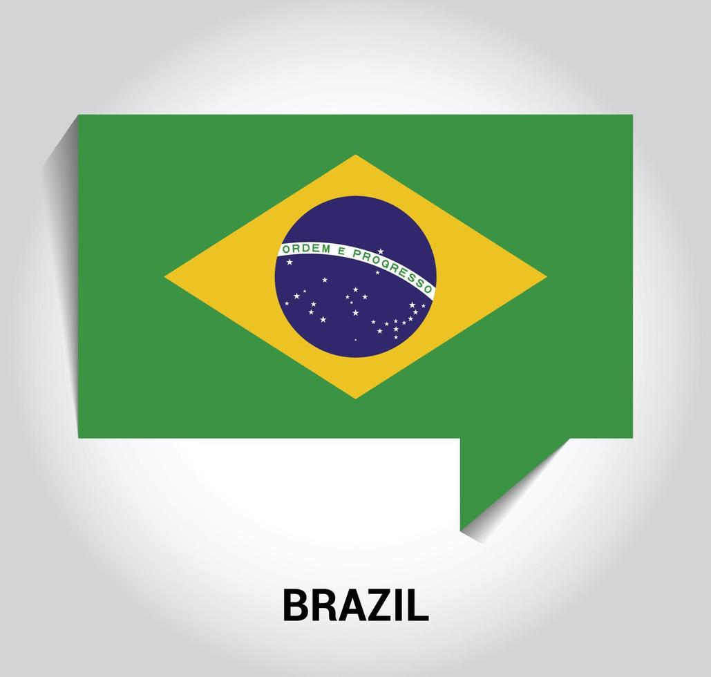 brasile indipendenza giorno design carta vettore