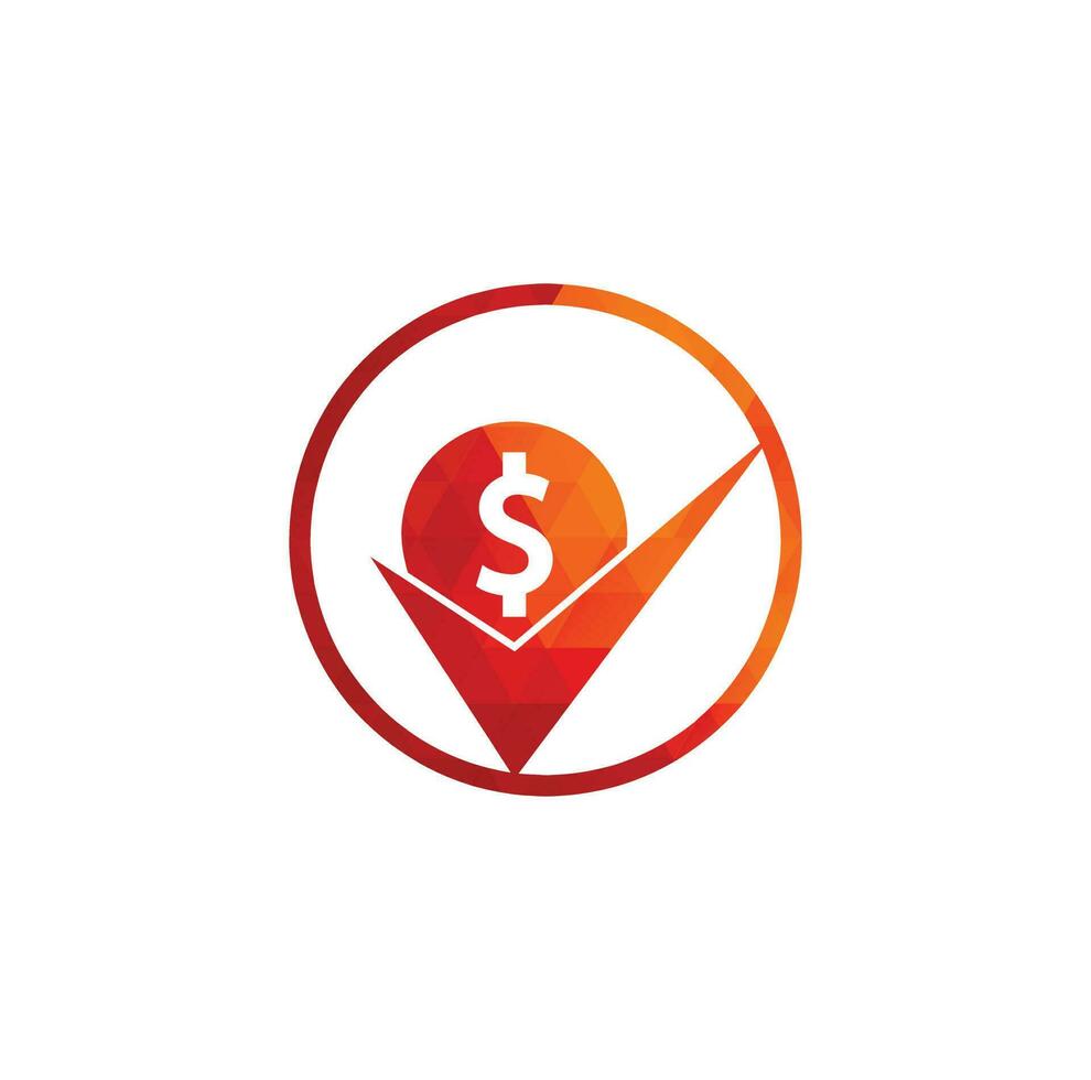 i soldi dai un'occhiata logo design. denaro contante icona simbolo design. bene pagamento logo modello. vettore