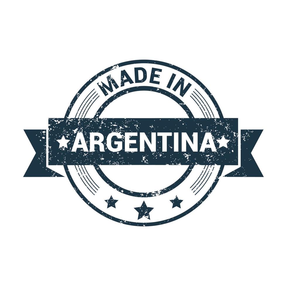 argentina francobollo design vettore