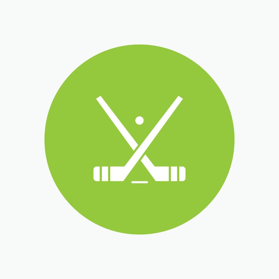emblema hockey ghiaccio bastone bastoni vettore