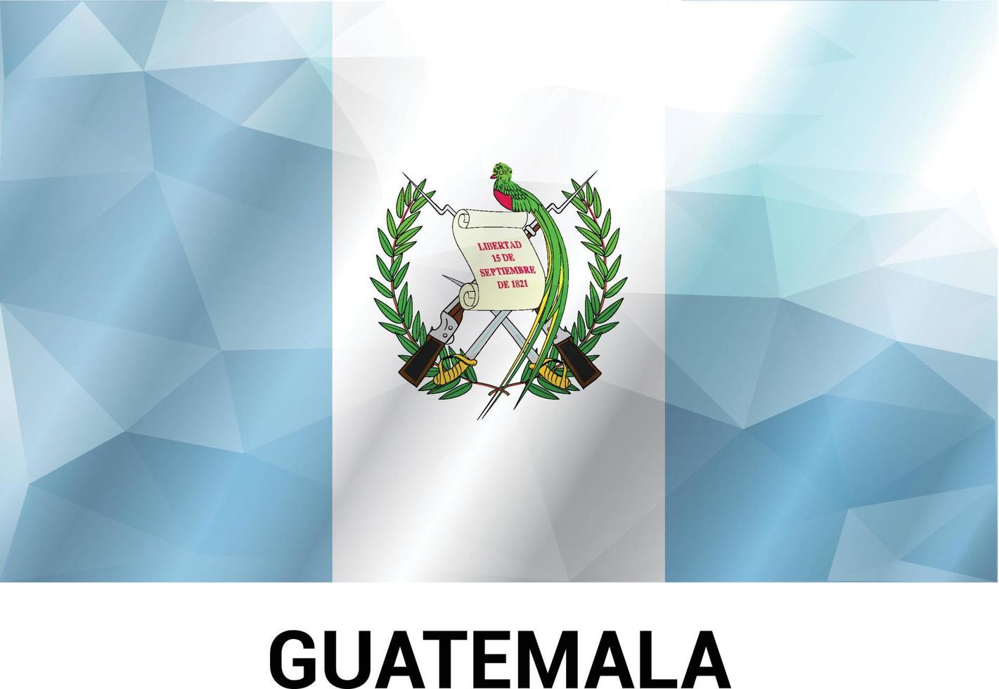 Guatemala indipendenza giorno design vettore