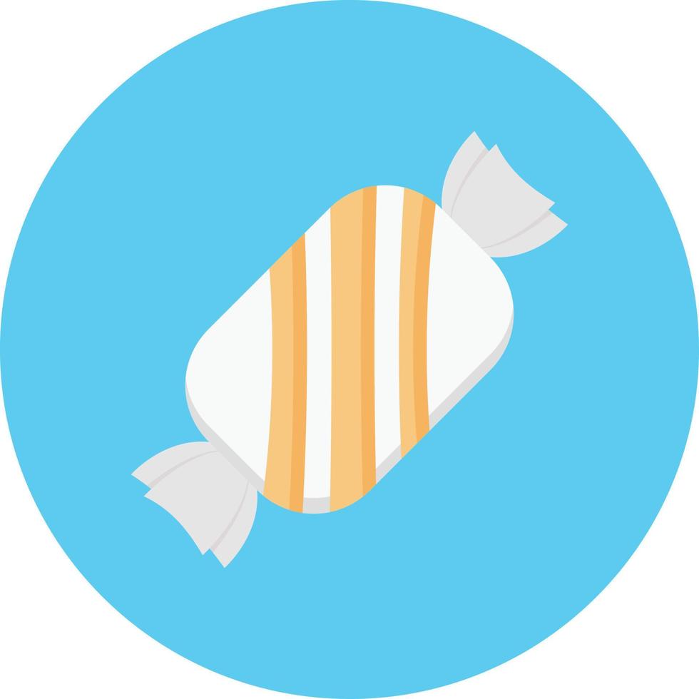 illustrazione vettoriale di caramelle su uno sfondo. simboli di qualità premium. icone vettoriali per il concetto e la progettazione grafica.