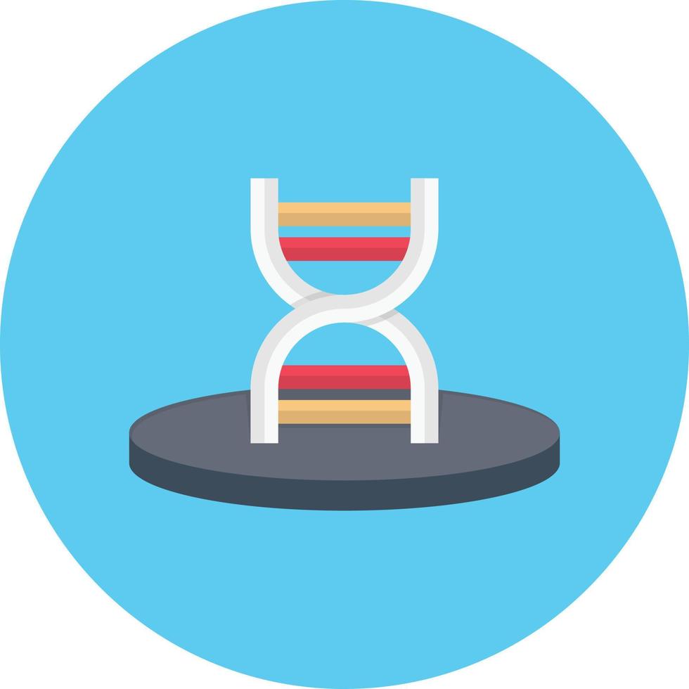 illustrazione vettoriale del dna su uno sfondo. simboli di qualità premium. icone vettoriali per il concetto e la progettazione grafica.