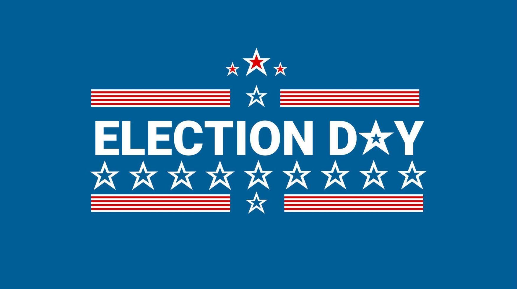 americano elezione giorno vettore logo illustrazione