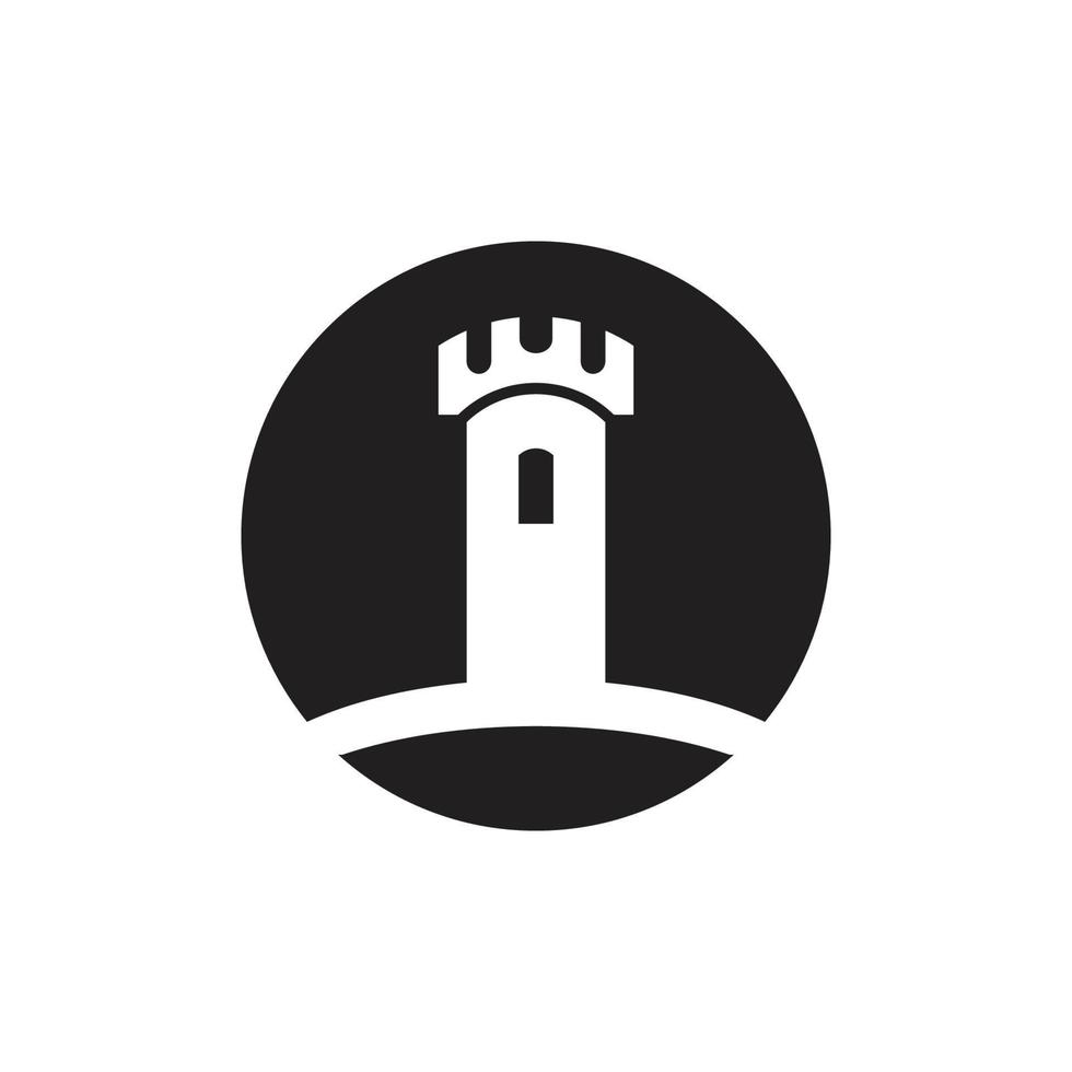 castello logo vettore