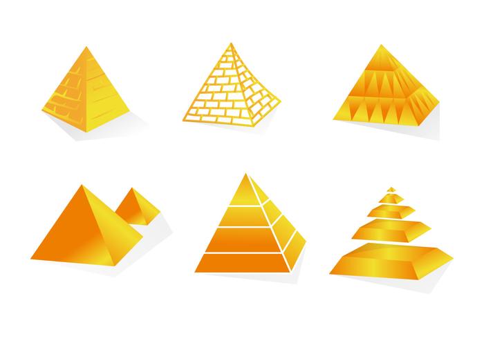 Illustrazione vettoriale di Piramide gratis