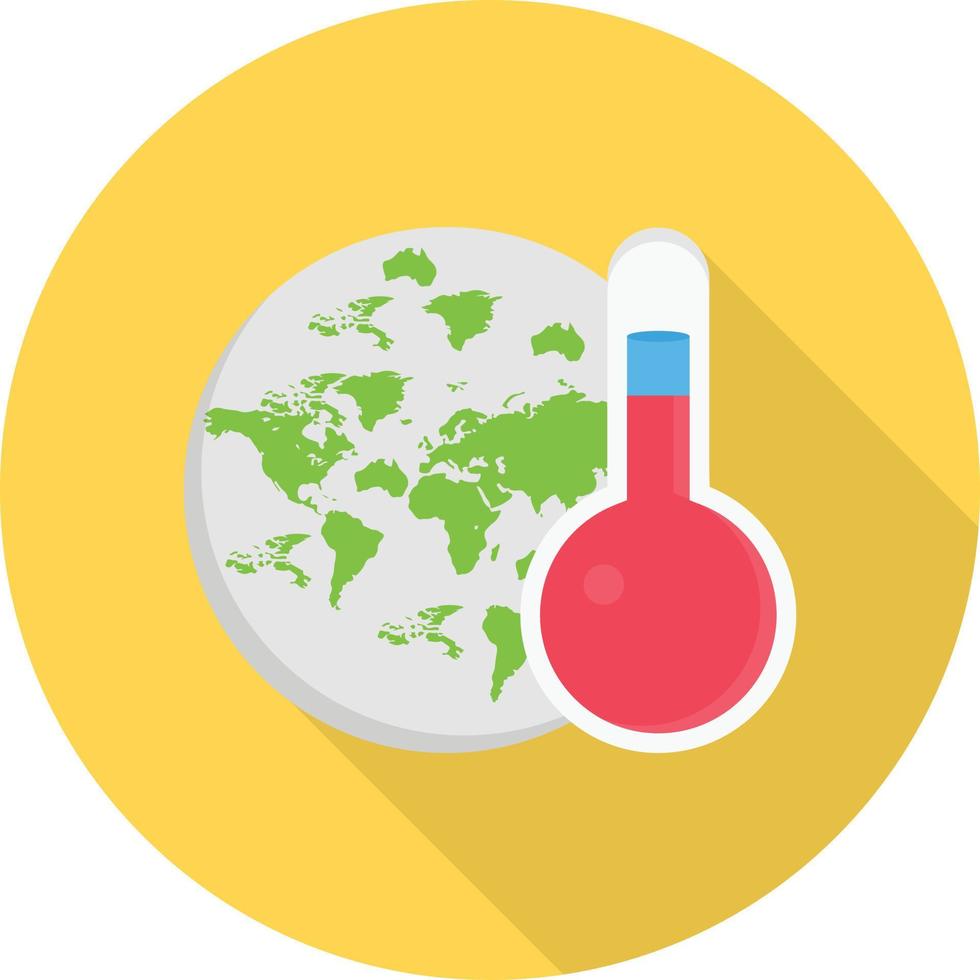 illustrazione vettoriale della temperatura su uno sfondo. simboli di qualità premium. icone vettoriali per il concetto e la progettazione grafica.