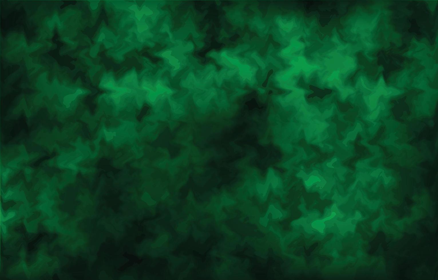 astratto verde sfondo liquido con geometrico forma e cerchio vettore