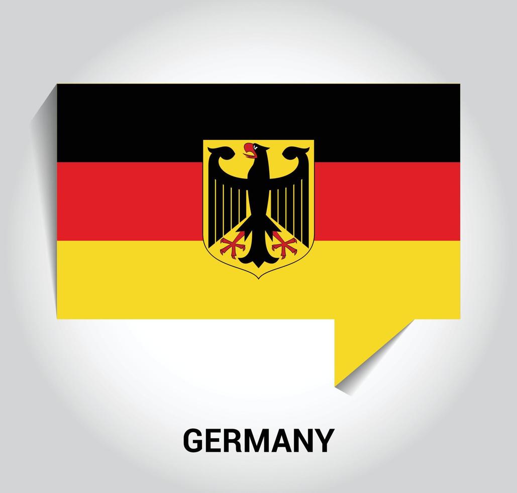 Germania indipendenza giorno design vettore