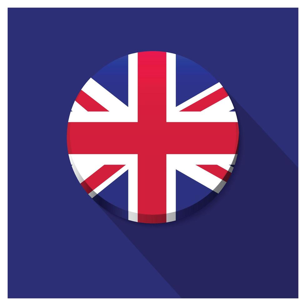 Inghilterra bandiera design vettore